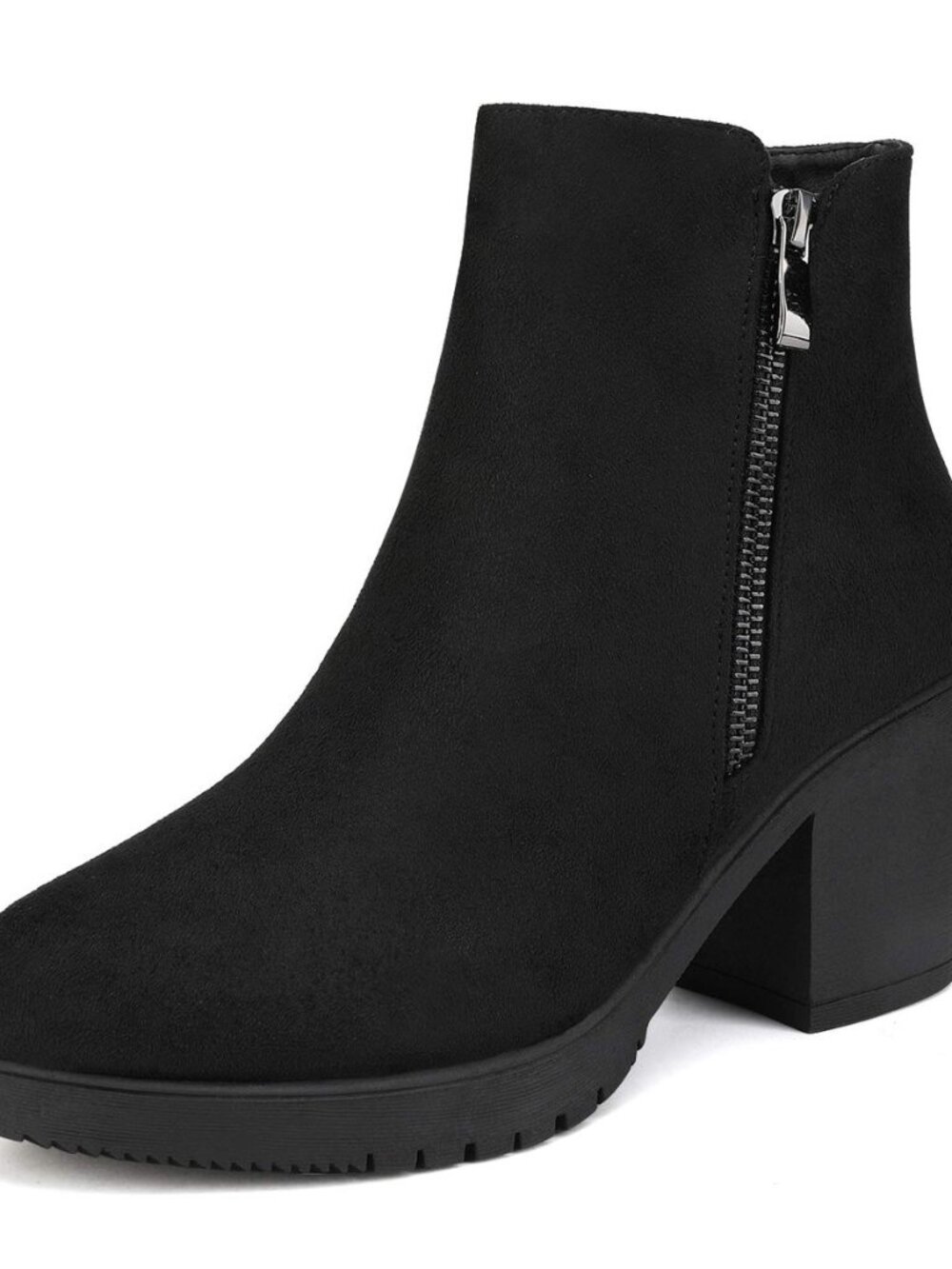 Women's Chunky Heel Platform Ankle Boots